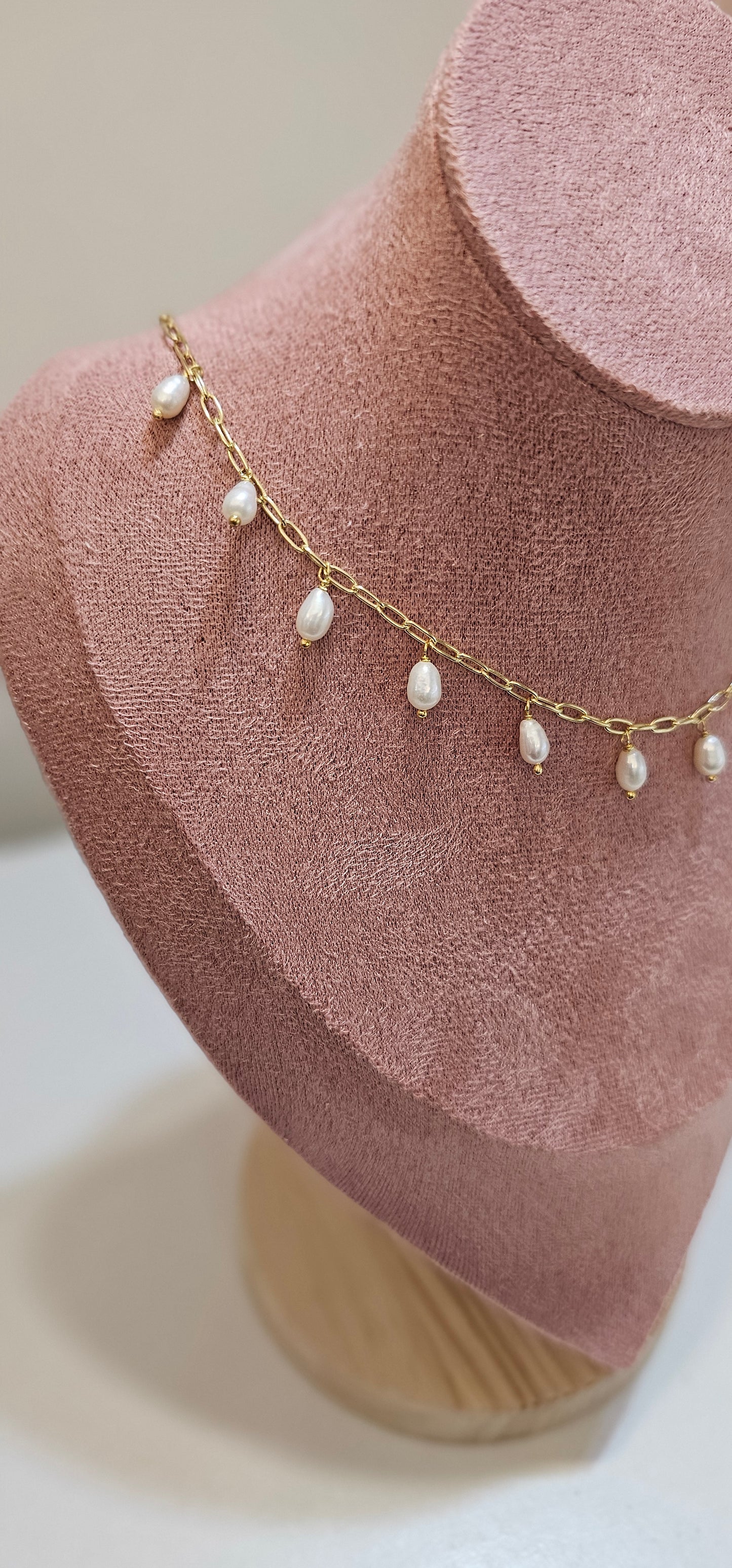Collana perle boho