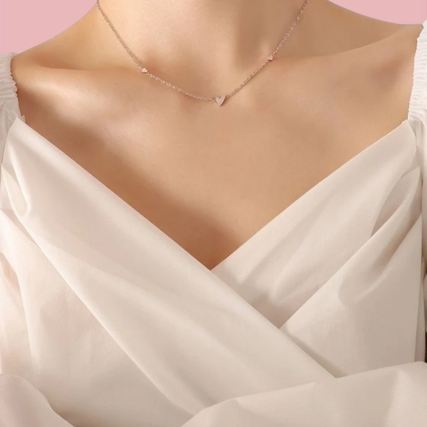 Collana minimal heart
