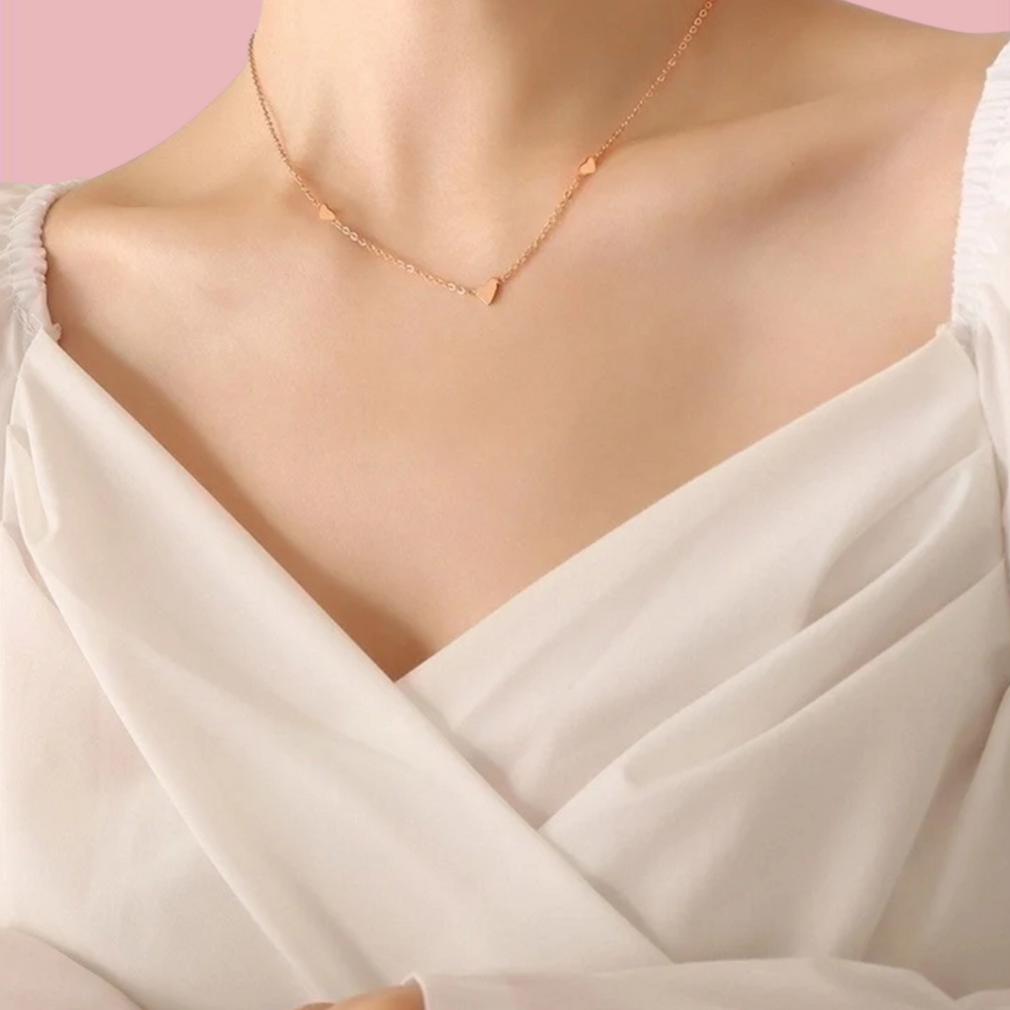 Collana minimal heart