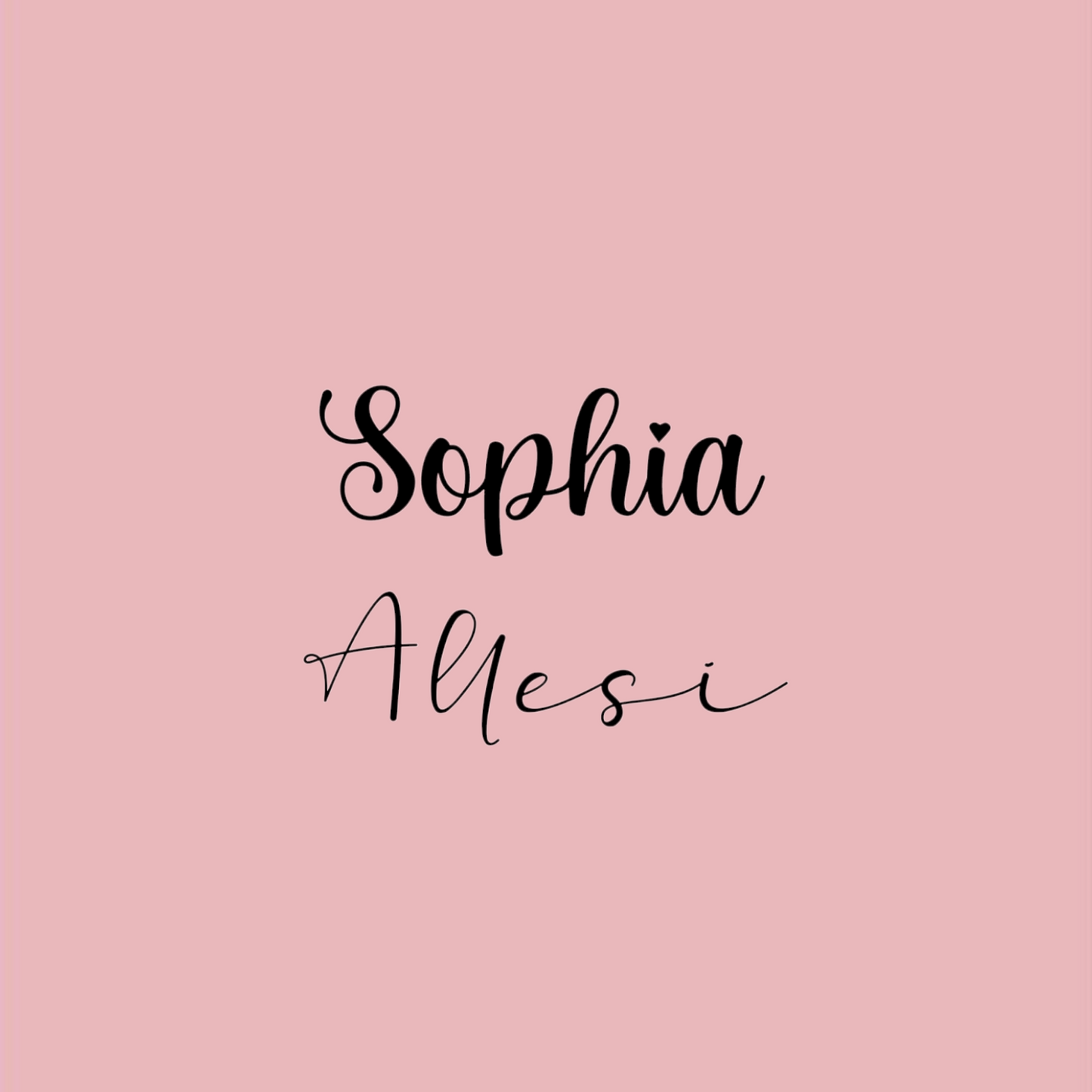 Collana 2 nomi e cuore